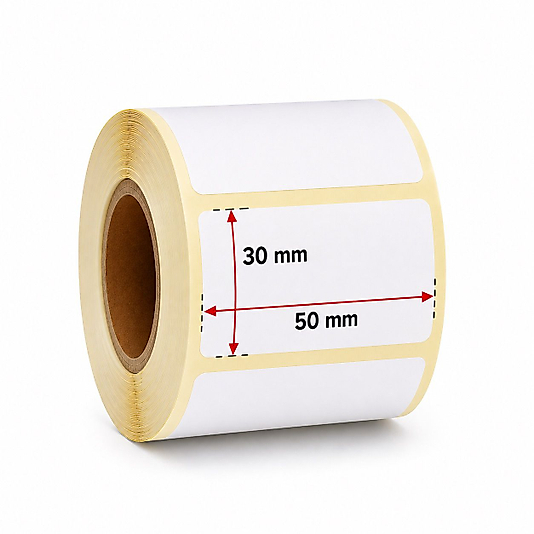 30x50 Termal Barkod Etiketi (1000 Sarım)