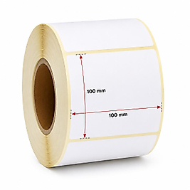 100x100  Barkod Etiketi (500 Sarım)